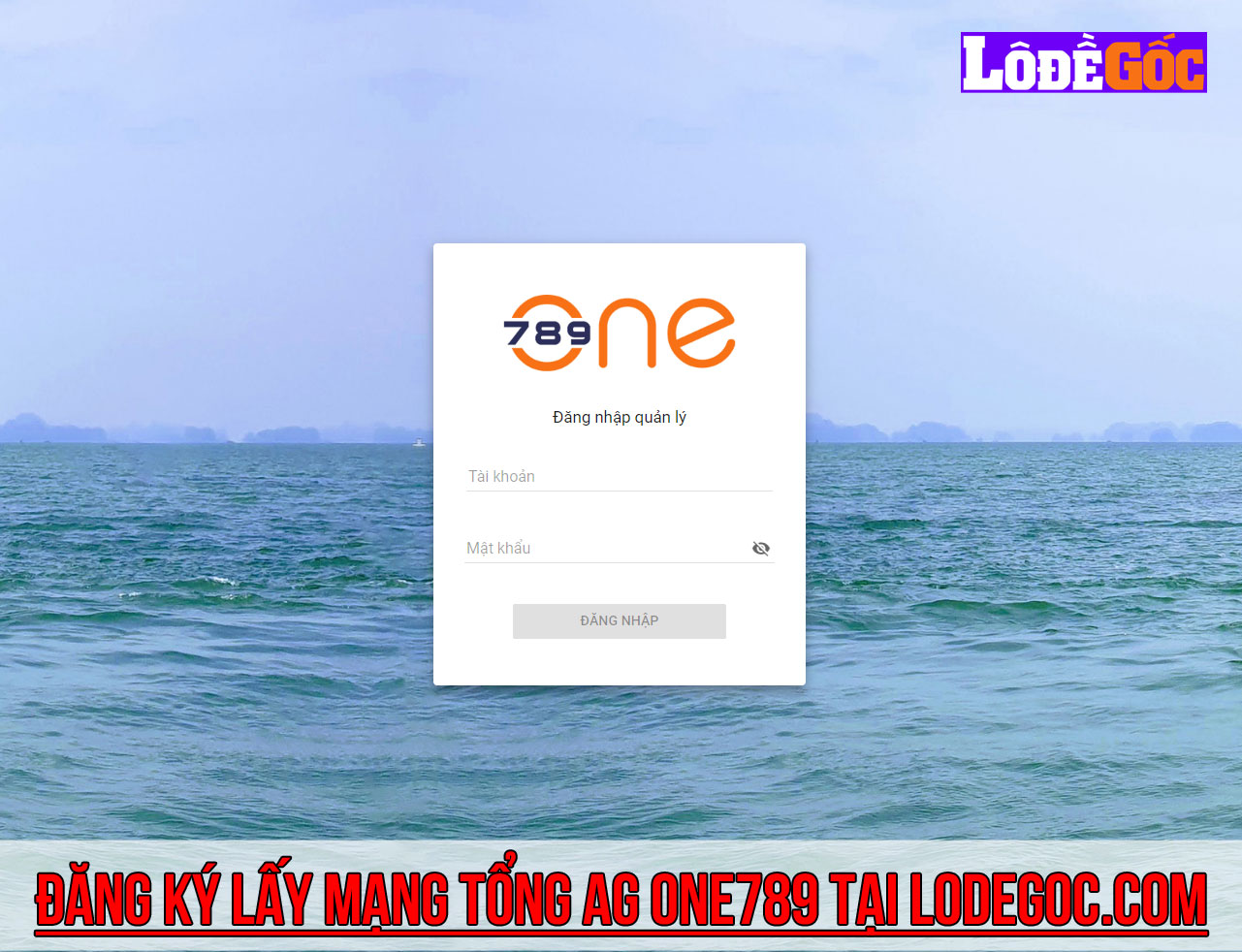 AG ONE789 – Đại lý nhà cái LD789 – ONE789 – VN789