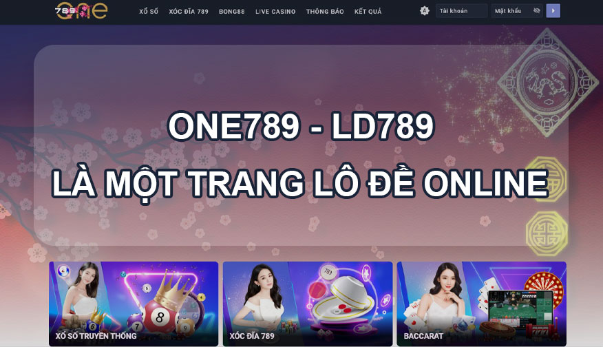 One LD789 nhà cái lô đề online